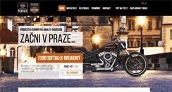 Desktop Screenshot of harleyrentalsprague.com